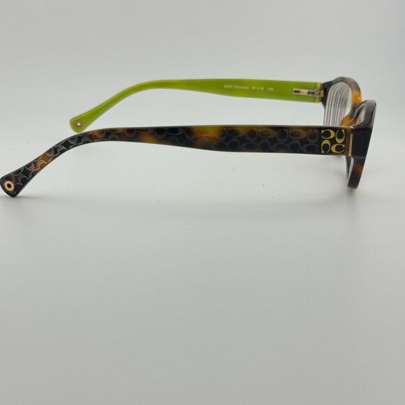 Coach HC6002 Cecilia 5052 Eyeglasses‎ Tortoise Green Frames 51-16-135 H13253 main image 4